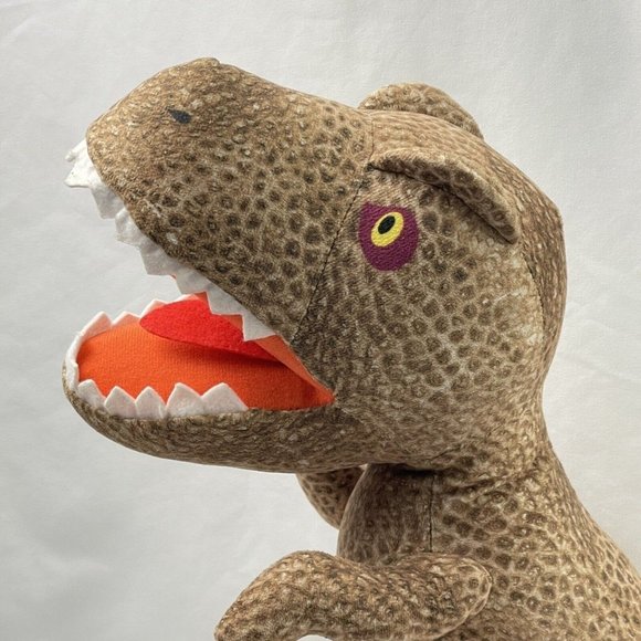Universal Studios Jurassic World Dominion Raging T-Rex Pillow Buddy Plush 22" - Picture 5 of 13